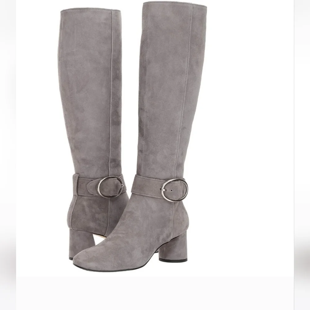 Donald J.‎ Pliner Gray Over the Knee Boots